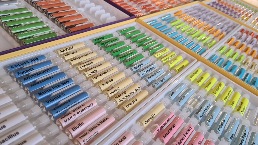 Kinesiology treatment supplements